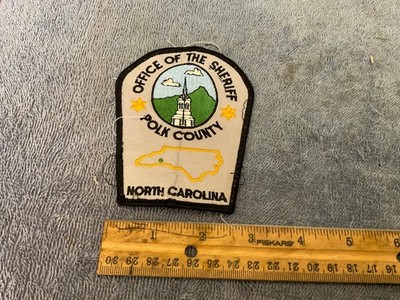 Polk County North Carolina NC Office Of The Sheriff Sew On Patch