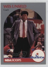 1990-91 NBA Hoops Wes Unseld #331 HOF 1oa8