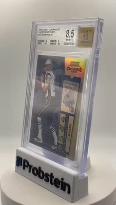 2000 Playoff Contenders Championship Ticket TOM BRADY /100 RC BGS