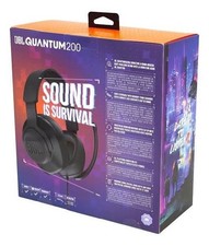 JBL Quantum 200 Gaming-Headset - Schwarz