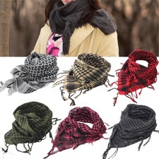 Scarf Military Shemagh Tactical Keffiyeh Head Neck Scarf Arab Wrap 100×100cm