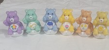 Lot of 6 Vintage Care Bears PVC Figurines Figures Set