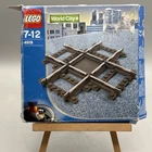 Retired ©2003 LEGO 4519 Trains Supplemental 9V Rail Crossing w. Box