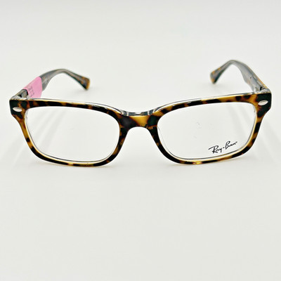 Ray-Ban RX5228 Eyeglasses Frame Womens Tortoise Shell Acetate Square 51 18 135