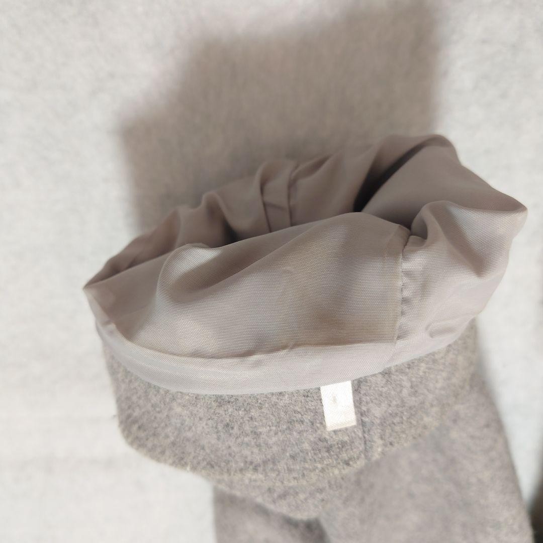 BURBERRY BLUE LABEL Nova Check Trench Coat Women Size 38 Gray From Japan thumbnail 7