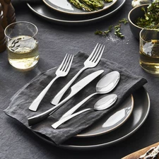 Bellasera (polished) 45-pc Flatware Set, 18/10 Stainless Steel