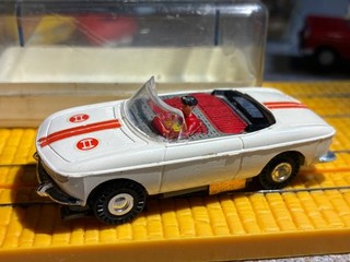 FALLER AMS. BMW 2000 CS cabrio weiss