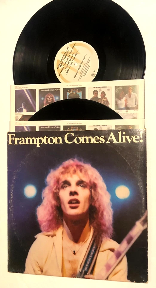 Peter Frampton Frampton Comes Alive ! 2x Lp Vg - Image 2 of 4