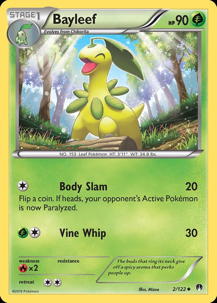 Pokemon Bayleef (2/139) BREAKpoint LP
