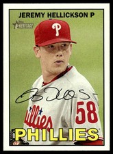 Jeremy Hellickson 2016 Topps Heritage #4 Philadelphia Phillies 26809 Baseball