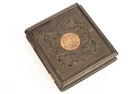 Fancy Antique 6th Plate 2.75 x 3.25" Molded Daguerreotype Union Case V26