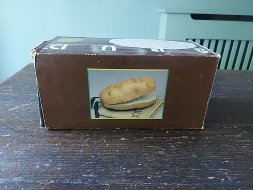 Téléphone vintage rétro pomme de terre spud avec emballage d'origine et boite téléphone - Photo 8/14