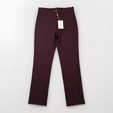 NWT Quince Ultra Stretch Ponte Straight Leg Pant Women's S Petite Brown Expresso