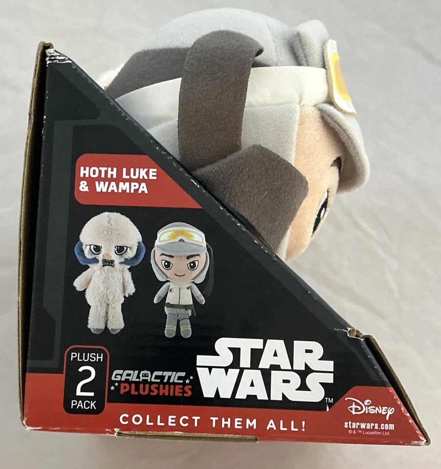 Funko Star Wars Peluches Galactic Hoth Luke & Wampa Paquete de 2 Exclusivos de GameStop Foto 3 de 4