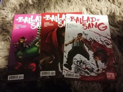 X3 The Ballad Of Sang #3 #4 #5 Oni Press Comics Bundle Lot 