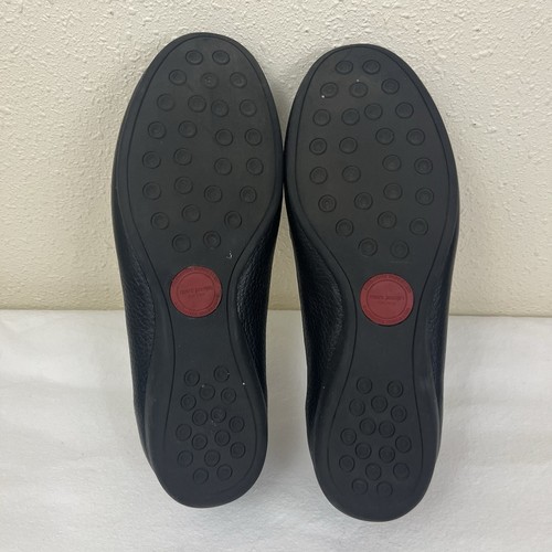Marc Joseph New York Clermont Street Pebbled Leather Loafer Womens 5 Black - Picture 10 of 12