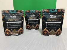 3 x MAIA High-Flavanol Super Cacao Cardiovascular Superfood 30 Servings AUTH