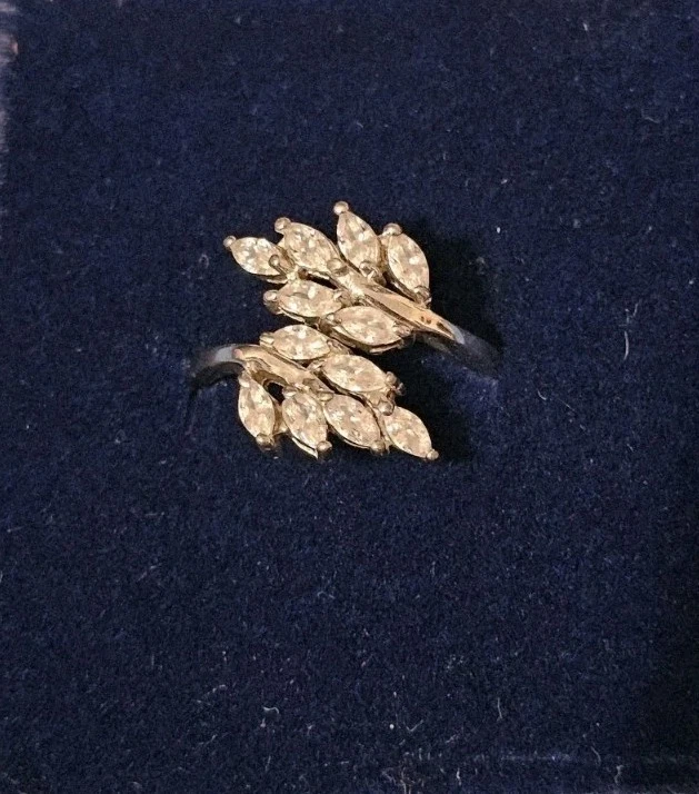 Anillo envolvente de folleto de cristal Montana Silversmiths Foto 2 de 4