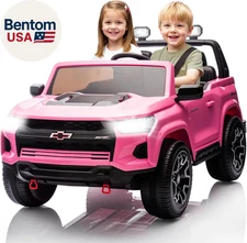 Licensed Chevrolet Colorado ZR2 24V 2-Seater Ride on Car for Kids 3-8, Electric