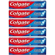 Colgate Toothpaste Cavity Protection Fluoride  Regular Flavor 2.5 oz - 6pk 0.95 per gallon