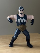 1997 WCW San Francisco Toy Makers Hollywood Hulk Hogan Vibrating Action Figure