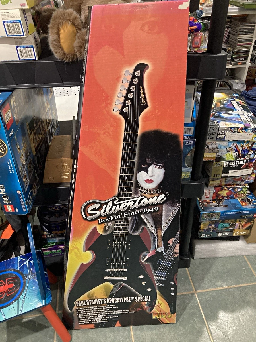 ギター silver tone ps ap 4 kiss paul stanley paul stanley silvertone products for sale | eBay