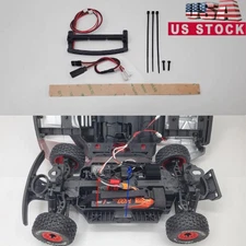 Modified Front Rear Led Lights For ARRMA 1/14 Mojave GROM RC Car Spare Parts AUK