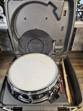 Vintage Slingerland Festival 14" Snare Drum Chrome w/ Case Key Sticks – USA Made