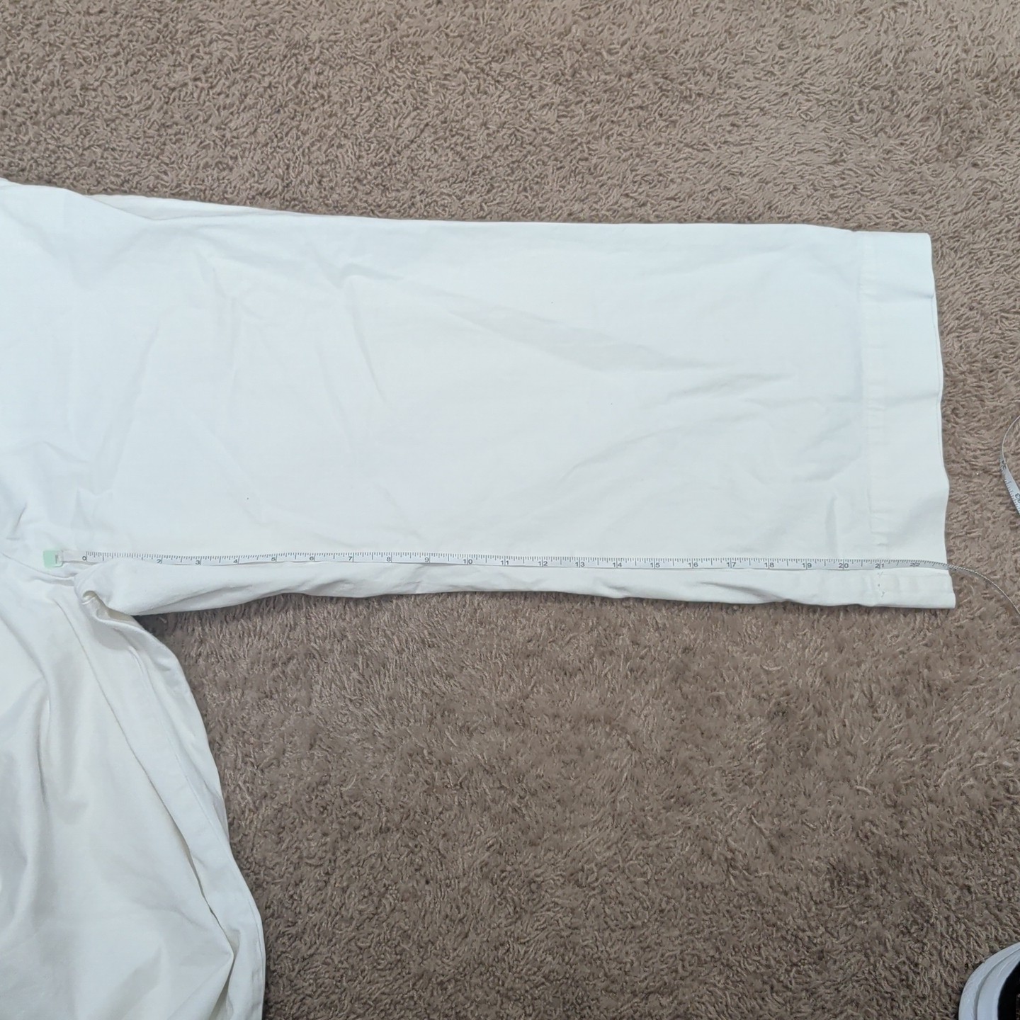 Gap Maternity White Crop Stretch Button Pocket Ca… - image 9