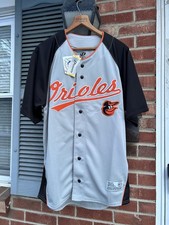 NEW! Men’s BALTIMORE ORIOLES Baseball SEWN Dynasty MLB Jersey Medium NWT
