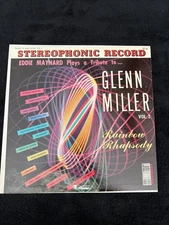 Eddie Maynard Tribute to Glenn Miller Vinyl Vol. 2 Rainbow Rhapsody Promenade LP