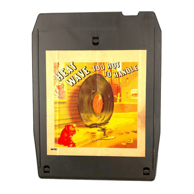Heatwave Too Hot to Handle 8-Track Tape PEA-34761 CBS 1977 Untested