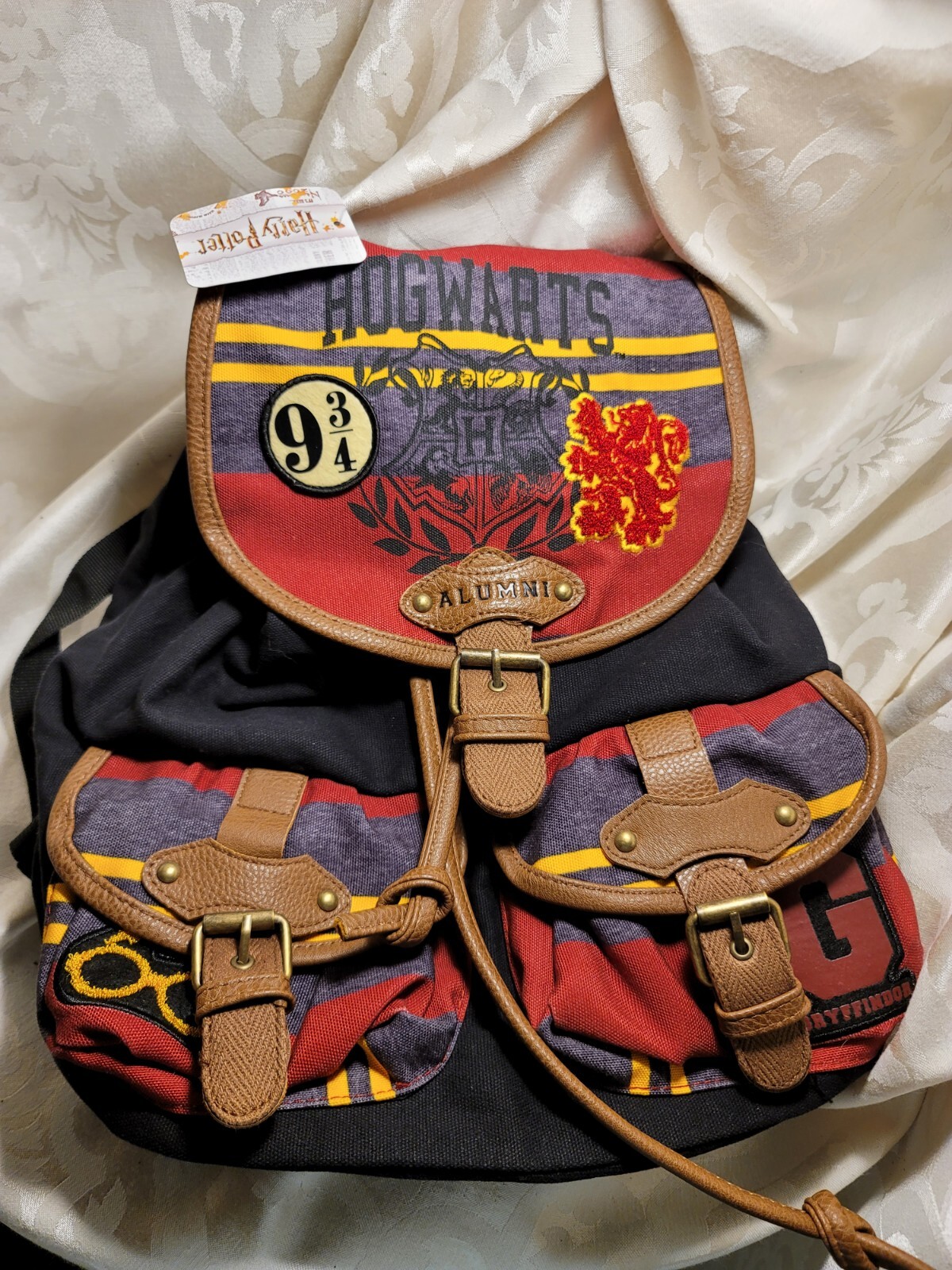 Harry Potter Hogwarts Alumni 9 3/4 Backpack by Bioworld-image