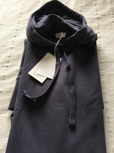COS Hooded Midi Sweatshirt Dress, S10 