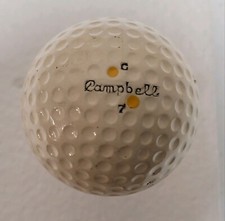 1937 Campbell C 7 Golf Ball, Unused