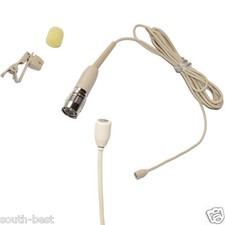 Mini Authentic Clip-On Lavalier Microphone For Audio Technica Wireless Mic Belt