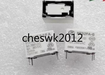 5 PCS NEW HF32FA-G 012-HL1 Hongfa Relay 10A