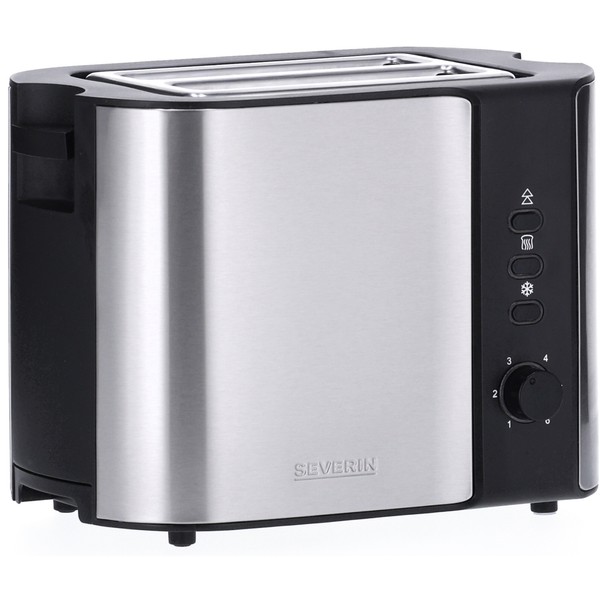 Severin Automatik-Toaster At 2589, Edelstahl-image