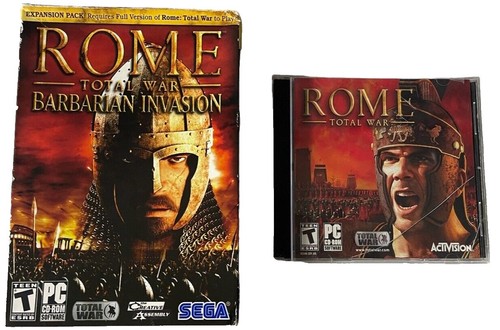 Rome: Total War -- Gold Edition (PC, 2006) Video Game SEGA