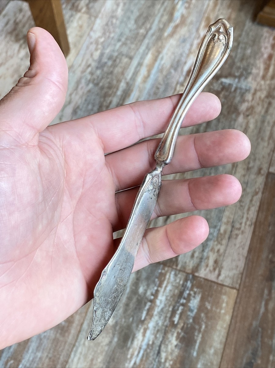 Wm A Rogers SXR Abington Dec 27 1910 TWISTED HANDLE MASTER BUTTER