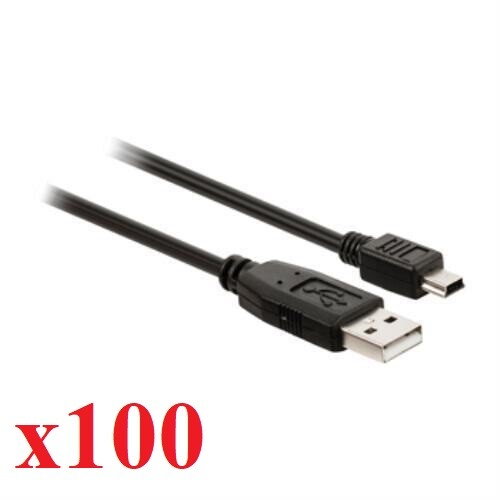 Câble(s) USB 2.0 Type A mâle vers Mini USB Type B mâle 80cm (Lot de 2 ou Plus) - Photo 12/14