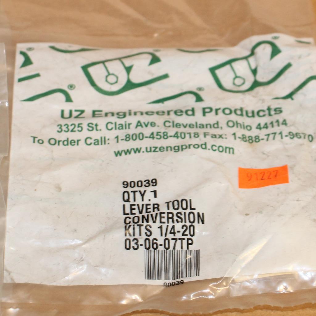 One UZ Engineered Products Lever Tool Conversion Kit 1/4-20 90039 03-06-07TP