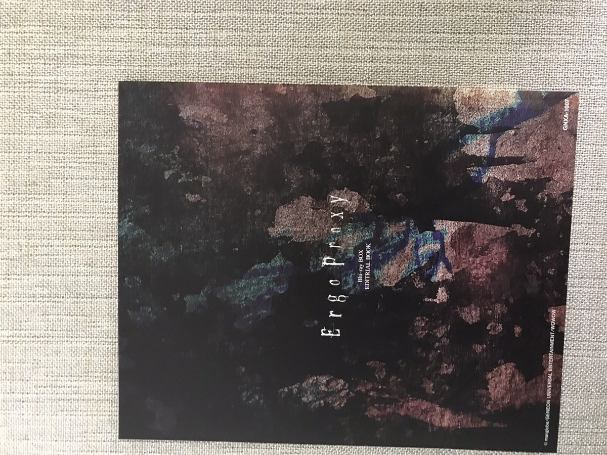 Ergo Proxy Blu-ray Box (First-Press Limited Edition) | eBay