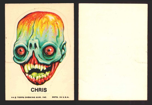 1976 Ugly Stickers White Back Trading Card You Pick Singles #1-55 Topps - Picture 4 of 26