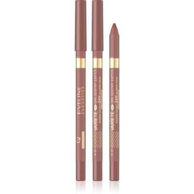 EVELINE MAKEUP Eveline Variete Waterproof Gel Lip Liner Smoothing No 01 Nude 1 Piece
