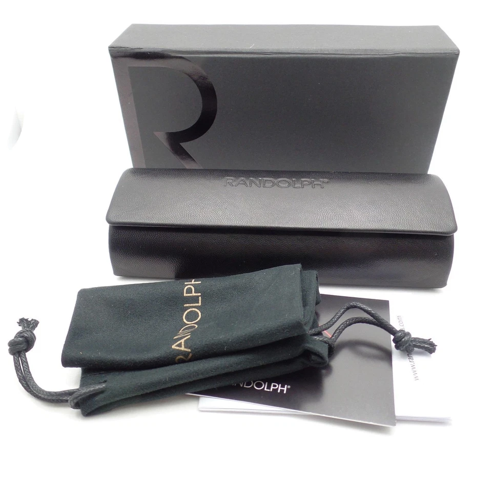 Randolph Sportsman Cromo Brillante Skyforce AGX Polarizado 57mm Calavera EE. UU. Nuevo SP004 Foto 2 de 4