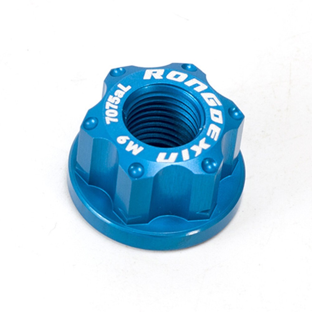 Integrated Washer Nuts for M9 Bike Wheels Prevent Locking and Slipping