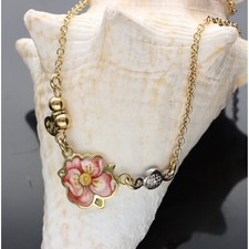 GIROCOLLO  GABRIELLA RIVALTA IN ORO 750/1000, 18KT SMALTI