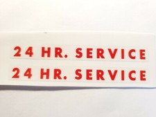 NEW TONKA VINYL WRECKER 24 HOUR SERVICE SET OF 2