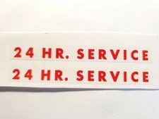 NEW TONKA VINYL WRECKER 24 HOUR SERVICE SET OF 2